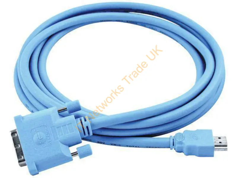 CAB-DVI2HDMI-LCK-10MM - Gefen Dvi/Hdmi, 3.05 M 120.1" (3.05 M) Dvi-D Blue