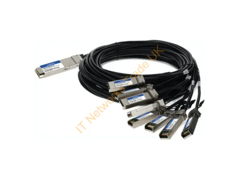 CAB-O-8S-200G-2M-AO - Addon Networks Cab-O-8S-200G-2M-Ao Infiniband/Fibre Optic Cable 78.7" (2 M) Osfp 8Xsfp28 Black, Silver