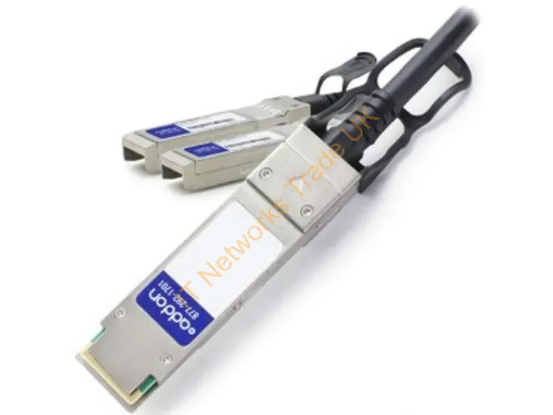 CAB-Q-2Q-100G-4M-AO - Addon Networks Cab-Q-2Q-100G-4M-Ao Infiniband/Fibre Optic Cable 157.5" (4 M) Qsfp28 2Xqsfp28