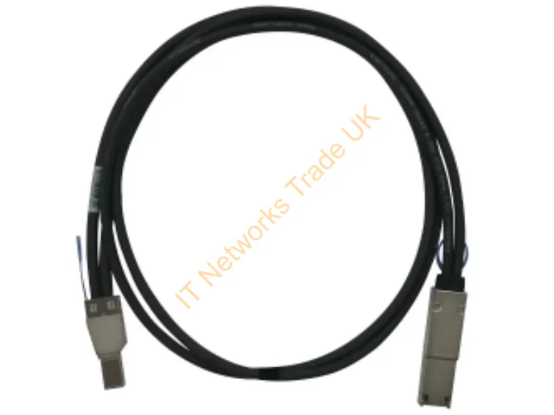 CAB-SAS05M-8644-8088 - Qnap Cab-Sas05M-8644-8088 Serial Attached Scsi (Sas) Cable 39.4" (1 M) Black, Metallic