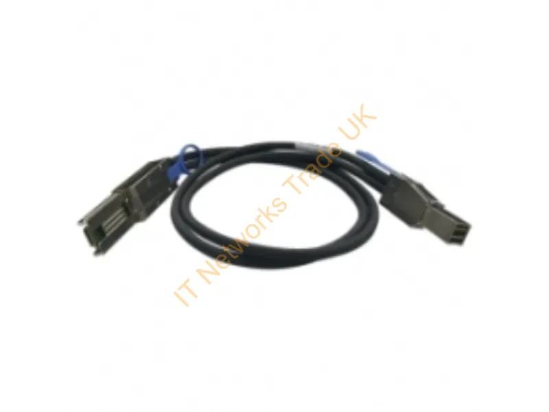 CAB-SAS20M-8644-8088 - Qnap Cab-Sas20M-8644-8088 Serial Attached Scsi (Sas) Cable 78.7" (2 M) Black, Metallic
