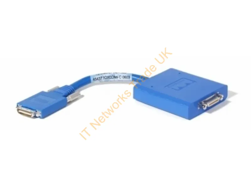 CAB-SS-232MT= - Cisco Smart Serial Wic2/T 26 Pin - Rs232 D25 Male Dte Serial Cable Blue