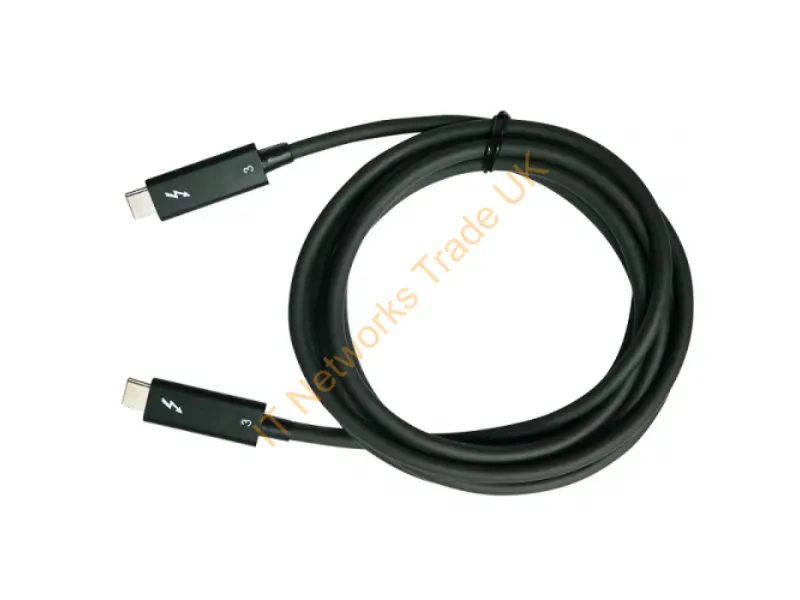 CAB-TBT320M-40G-LINTES QNAP Thunderbolt 3 Active 40GB/S 2M USB TYPE-C Cable Miscellaneous Cable