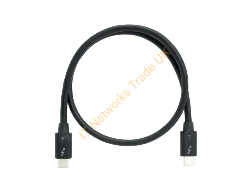 CAB-TBT4-0M5 - Qnap Cab-Tbt4-0M5 Thunderbolt Cable 19.7" (0.5 M) 40 Gbit/S Black