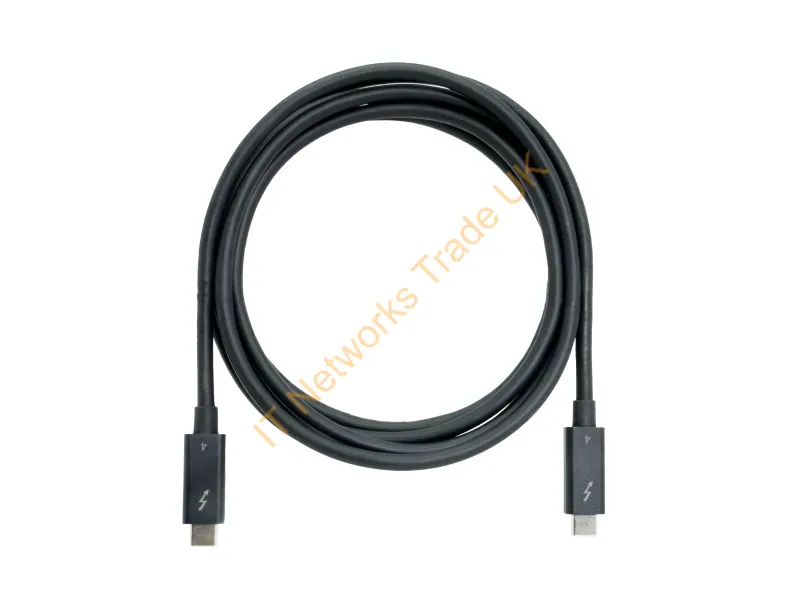 CAB-TBT4-2M - Qnap Cab-Tbt4-2M Thunderbolt Cable 78.7" (2 M) 40 Gbit/S Black