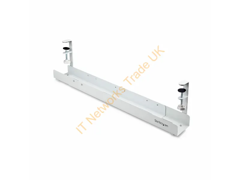 CALW-DESK-CABLE-TRAY - Startech.Com Calw-Desk-Cable-Tray Cable Organizer Cable Tray White 1 Pc(S)