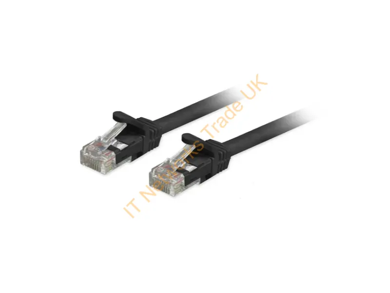 CAT6A-UTP-100BLK - Comprehensive Cat6A-Utp-100Blk Networking Cable Black 1196.9" (30.4 M) U/Utp (Utp)