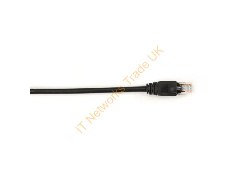 CAT6PC-005-BK-25PAK - Black Box Cat6 Patch Cable, 1.5M, 25Pk Networking Cable 59.1" (1.5 M)