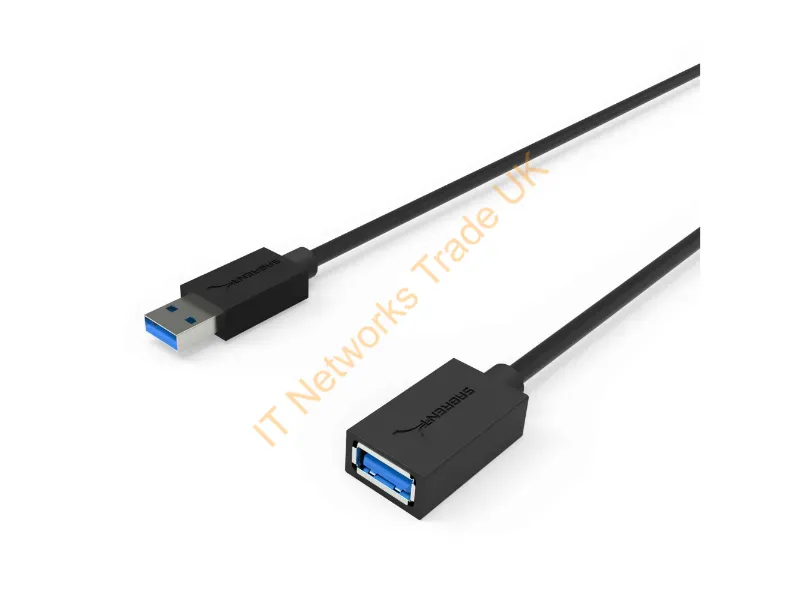 CB-3010-PK50 - Sabrent Cb-3010-Pk50 Usb Cable 118.1" (3 M) Usb 3.2 Gen 1 (3.1 Gen 1) Usb A Black