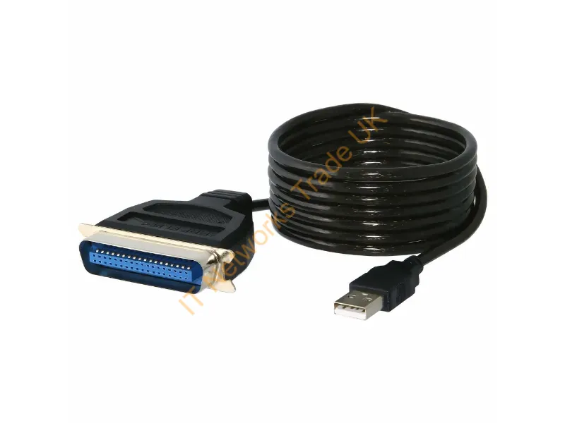CB-CN36-PK50 - Sabrent Cb-Cn36-Pk50 Parallel Cable Black 72" (1.83 M)