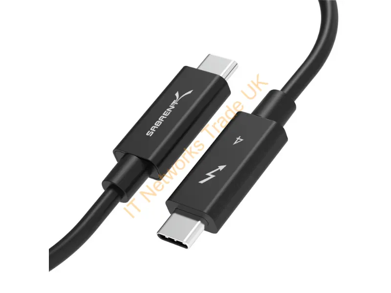 CB-T4M2 - Sabrent Cb-T4M2 Thunderbolt Cable 78.7" (2 M) Black