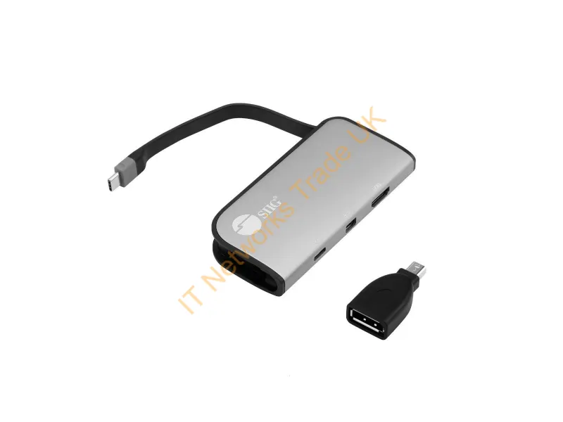 CB-TC0H11-S1 - Siig Cb-Tc0H11-S1 Usb Graphics Adapter 3840 X 1080 Pixels Black, Silver