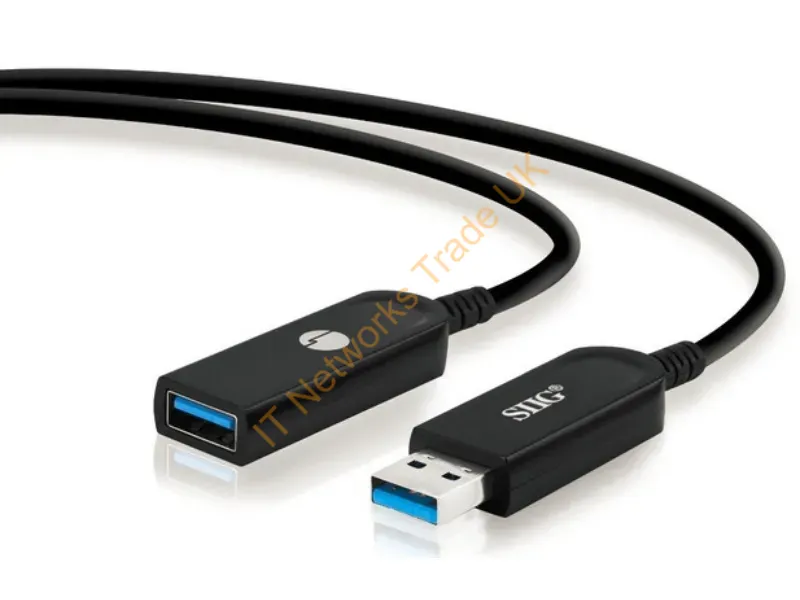 CB-US0U11-S1 - Siig Cb-Us0U11-S1 Usb Cable Usb 3.2 Gen 1 (3.1 Gen 1) 1181.1" (30 M) Usb A Black