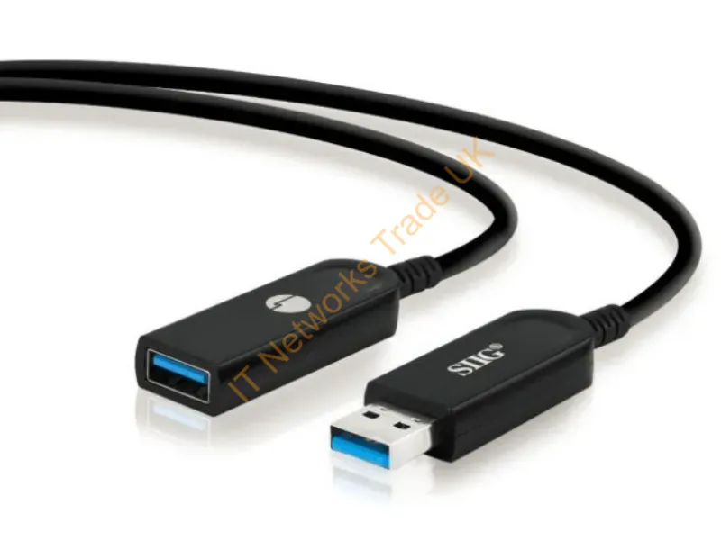 CB-US0V11-S1 - Siig Cb-Us0V11-S1 Usb Cable Usb 3.2 Gen 1 (3.1 Gen 1) 1968.5" (50 M) Usb A Black