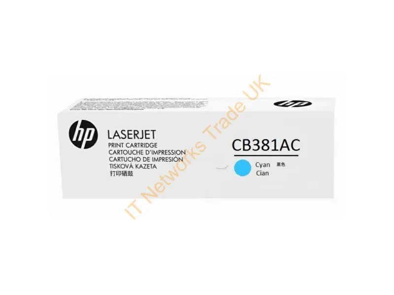 CB381AC - HP CB381AC/824A Toner cyan Contract, 21K pages ISO/IEC 19798 for HP CLJ CP 6015/CM 6040