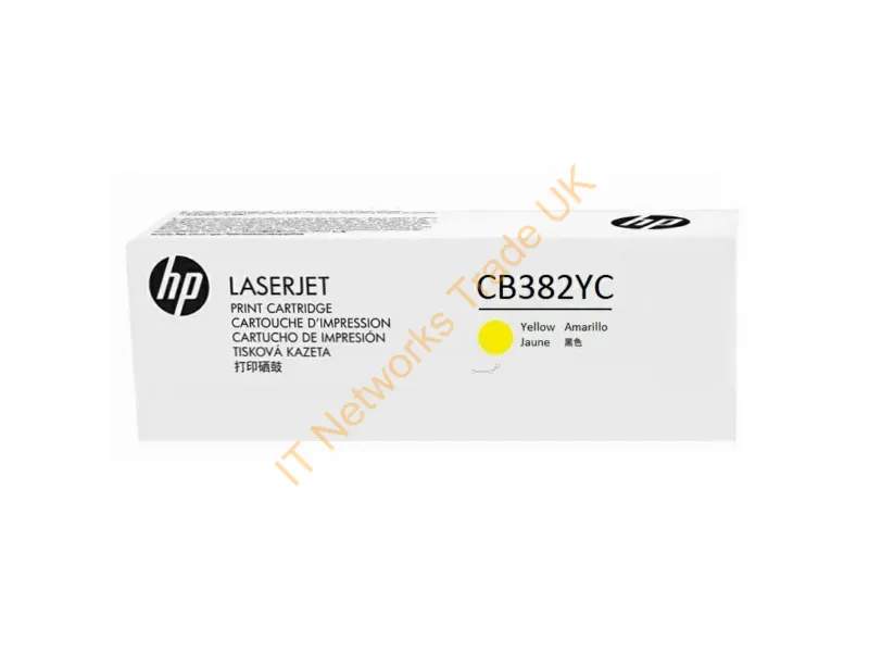 CB382YC HP 824A Yellow LaserJet Toner Cartridge