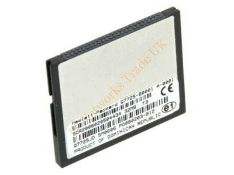 CB399AC HP SanDisk 32MB Compact Flash Card Memory for Color LaserJet 3800