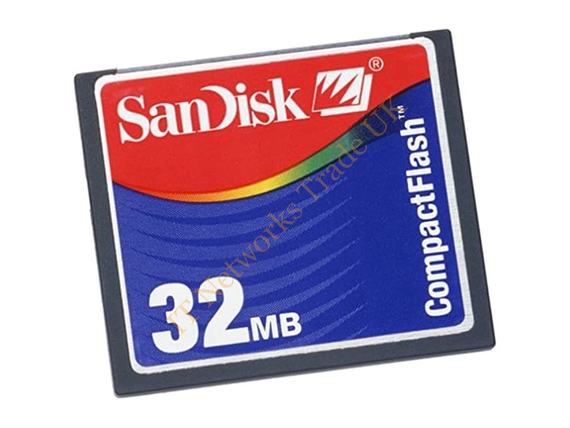 CB399AE HP SanDisk 32MB Compact Flash Card Memory for Color LaserJet 3800