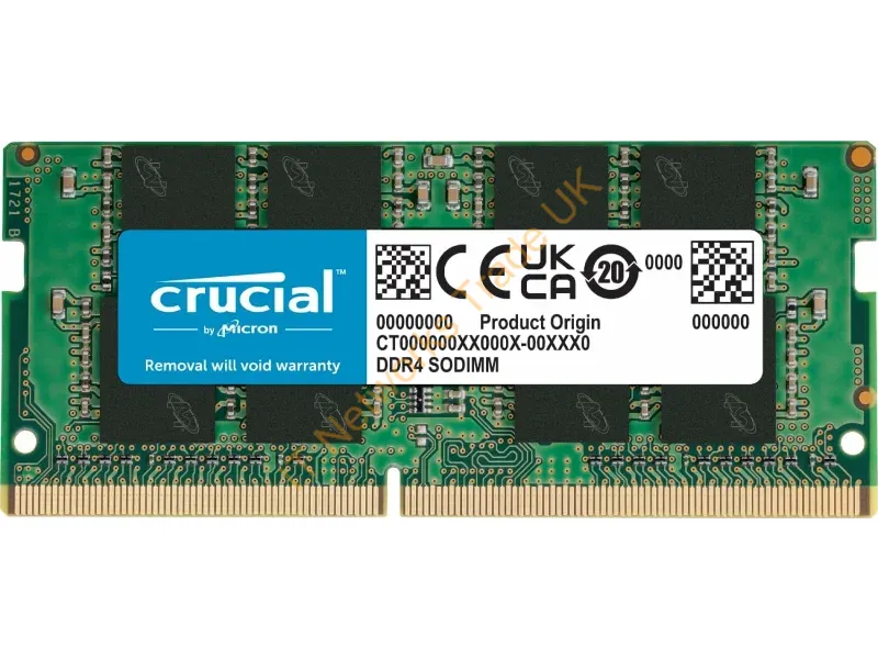 CB8GS3200 - CRUCIAL 8 GB DDR4-RAM SO-DIMM PC3200 Crucial BASIC CL19 (CB8