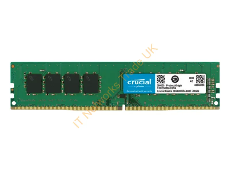 CB8GU3200 - CRUCIAL 8 GB DDR4-RAM PC3200 Crucial BASIC CL22 (CB8GU3200)