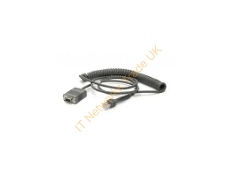 CBA-R71-C09ZAR - Zebra Cba-R71-C09Zar Serial Cable Black 110.2" (2.8 M) Rs232 Db9