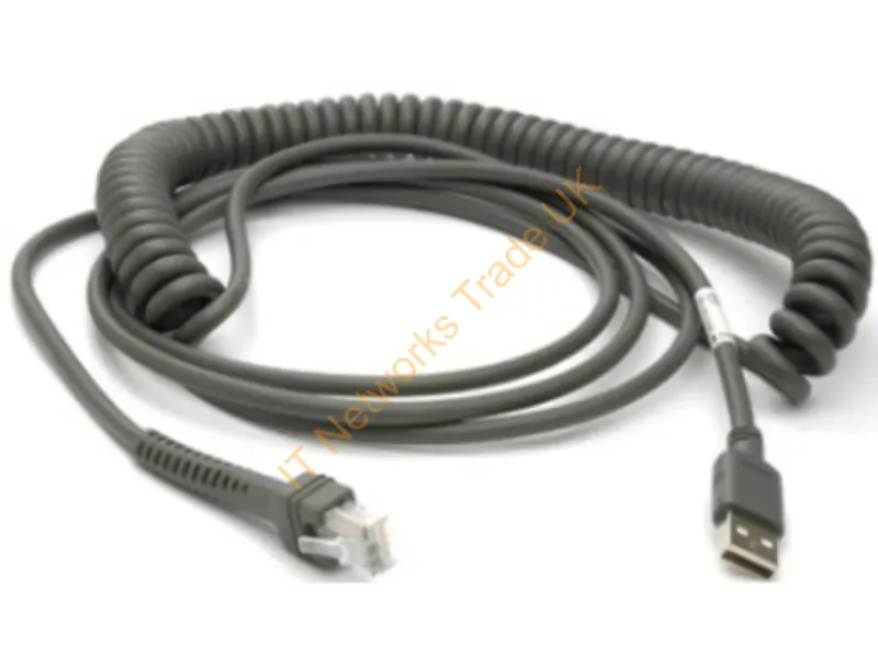 CBA-U09-C15ZAR - Motorola Cba-U09-C15Zar Usb Cable 179.9" (4.57 M) Usb A Gray