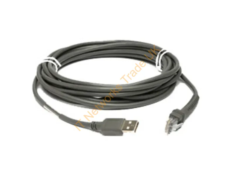 CBA-U10-S15ZAR - Motorola : Series A Usb Cable 177.2" (4.5 M) Usb A Gray
