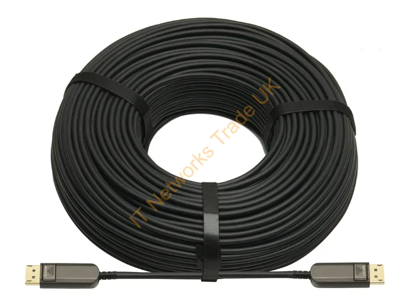 CBL-AOCDP8K-60M - Kanexpro Cbl-Aocdp8K-60M Displayport Cable 2362.2" (60 M) Black