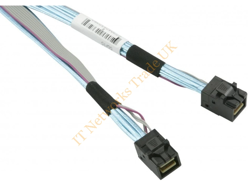 CBL-SAST-0531-01 Supermicro CBL-SAST-0531-01 80cm Mini-SAS HD to Mini-SAS HD Internal 30AWG Cable Data Cable