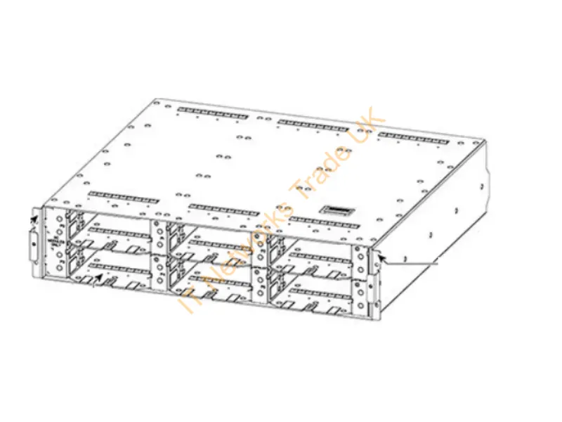 CBR-DC-PWR-TRAY - Cisco Mechanical Assemby - Dc Power Supplies Installed  Here