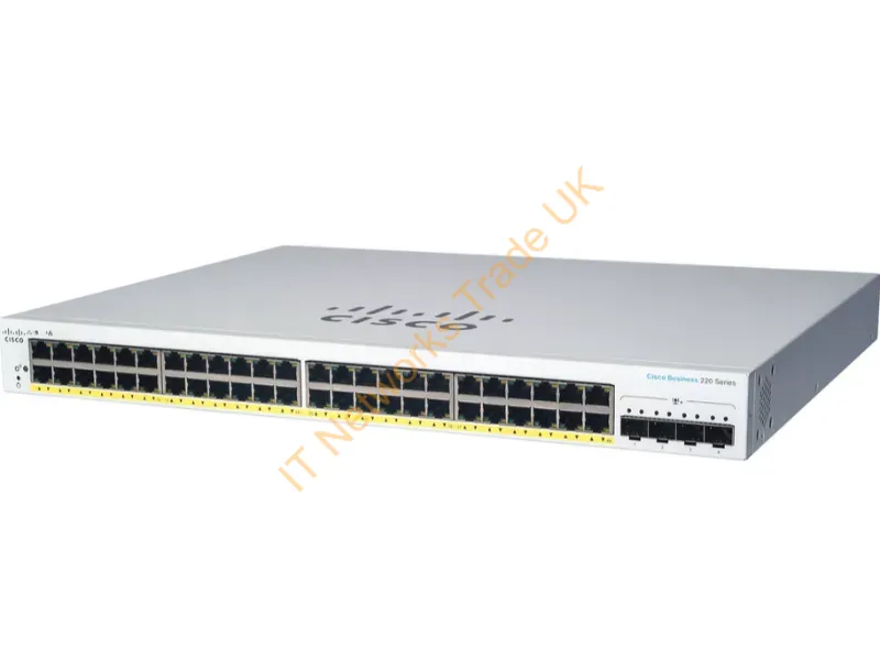 CBS220-24P-4X-NA - Cisco Cbs220-24P-4X Managed L2 Gigabit Ethernet (10/100/1000) Power Over Ethernet (Poe) White