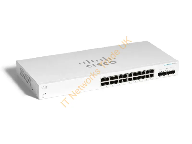 CBS220-24T-4X-NA - Cisco Cbs220-24T-4X Managed L2 Gigabit Ethernet (10/100/1000) White
