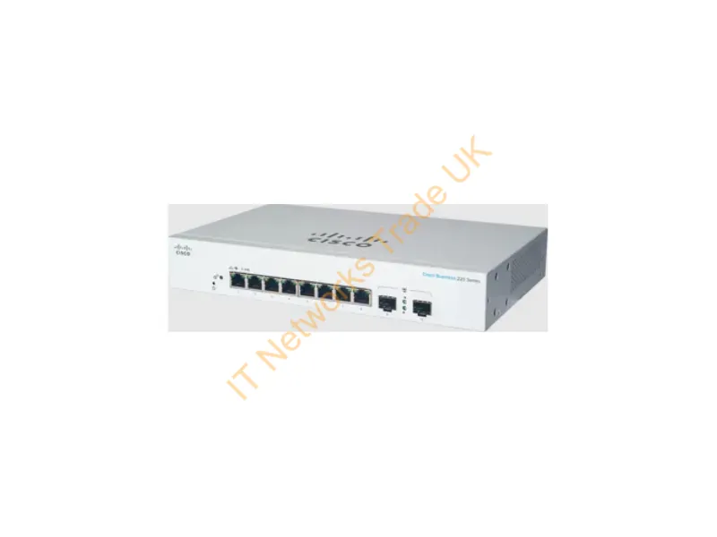 CBS220-8T-E-2G-NA - Cisco Cbs220-8T-E-2G Managed L2 Gigabit Ethernet (10/100/1000) 1U White