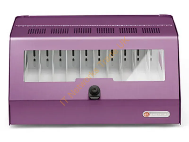 CBSUSBC10AC-ORC - Bretford Cbsusbc10Ac-Orc Portable Device Management Cart/Cabinet Portable Device Management Cabinet Purple