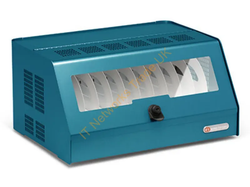 CBSUSBC10XL-PA - Bretford Cbsusbc10Xl-Pa Charging Station Organizer Desktop Mounted Steel Blue