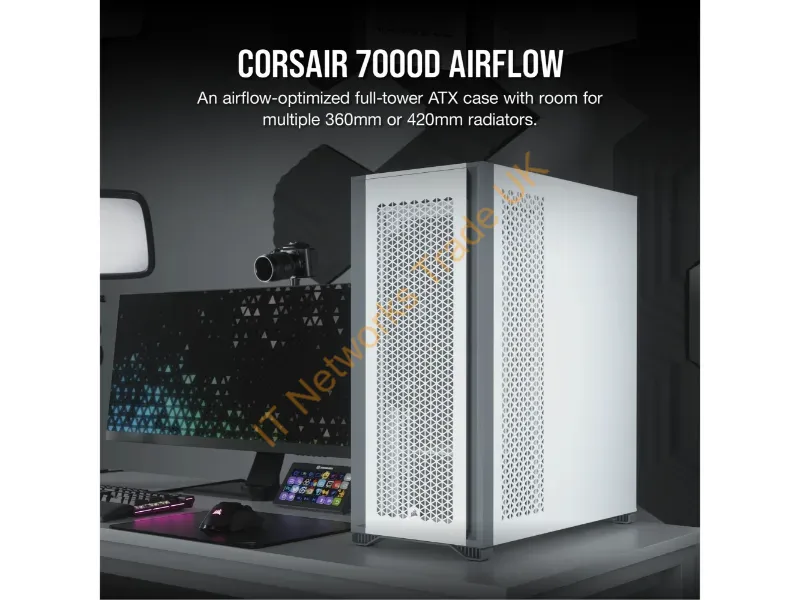 CC-9011219-WW - Corsair 7000D Airflow Full Tower White