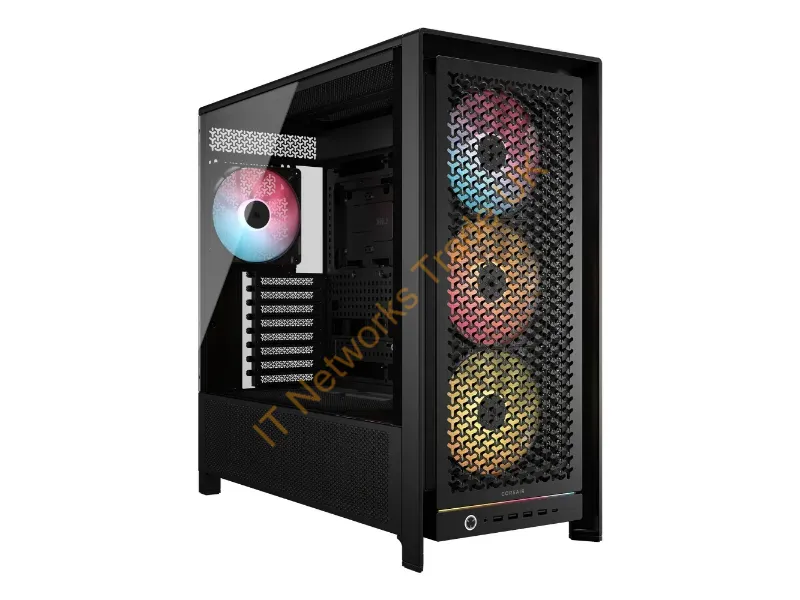 CC-9011309-WW - Corsair Frame 5000D Rs Argb Midi Tower Black