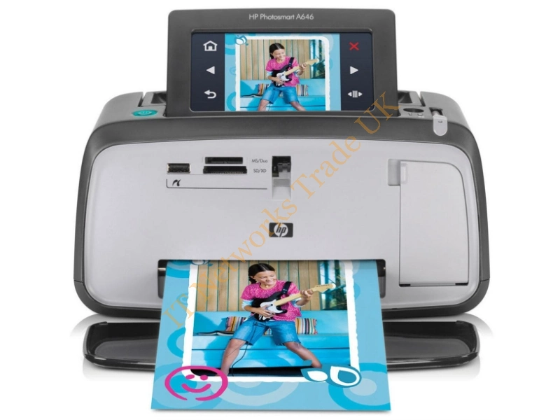 CC001A#B1H HP Photosmart A646 Compact Photo InkJet Printer