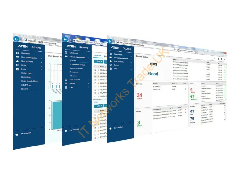 CC2000TN - ATEN CC2000TN networking software Network management