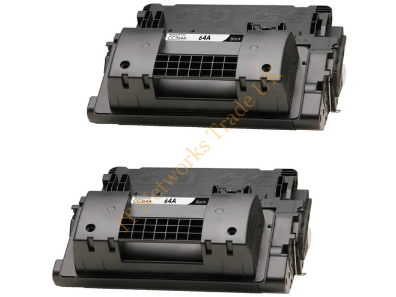 CC364X HP 64X High Yield Black LaserJet Toner Cartridge Black Laser 24000 Page