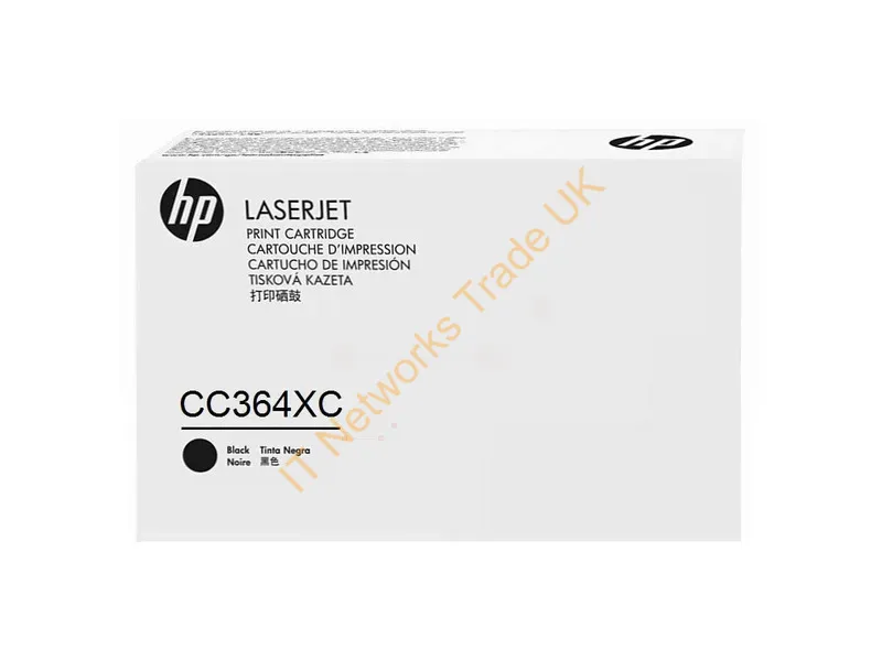 CC364XC HP 64X Toner Cartridge (BlacK)  LaserJet P4014/P4015/P4515 Series Printers