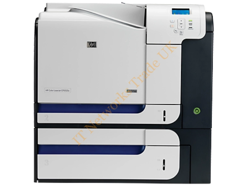 CC471A HP Color LaserJet CP3525x 850-Sheets 30 ppm 1200 x 600 dpi USB / Gigabit LAN Laser Printer