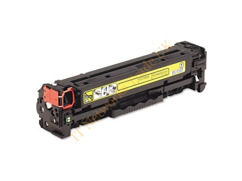 CC532A HP 304A Yellow Toner Cartridge Yellow Laser 2800 Page 1 Each