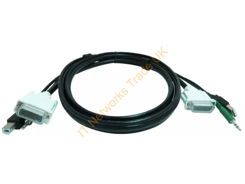 CCDVMMKVM-10-TAA-S - Smart-Avi Ccdvmmkvm-10-Taa-S Kvm Cable Black 118.1" (3 M)