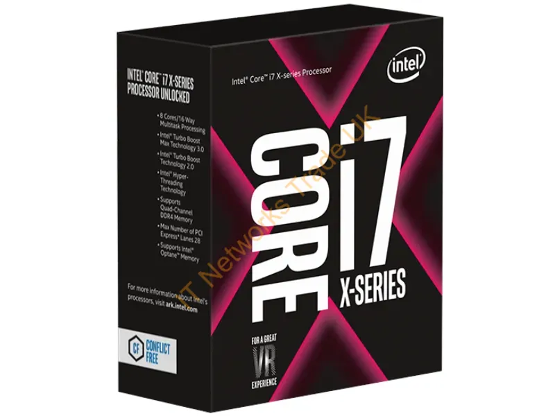 CD8067304126100 - Intel Core I7-9800X Processor 3.8 Ghz 16.5 Mb Smart Cache Tray