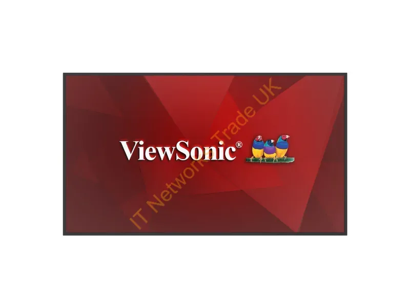 CDE6531 - Viewsonic 65" 4K Comm Dsplyplay
