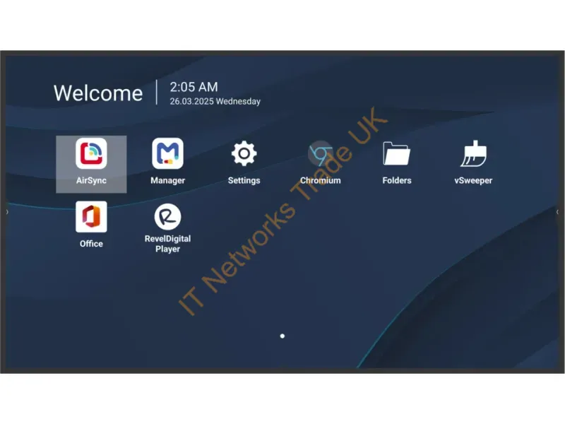 CDE7531-1C - Viewsonic 75" 4K Professional Commercial Display with ProAV Integration