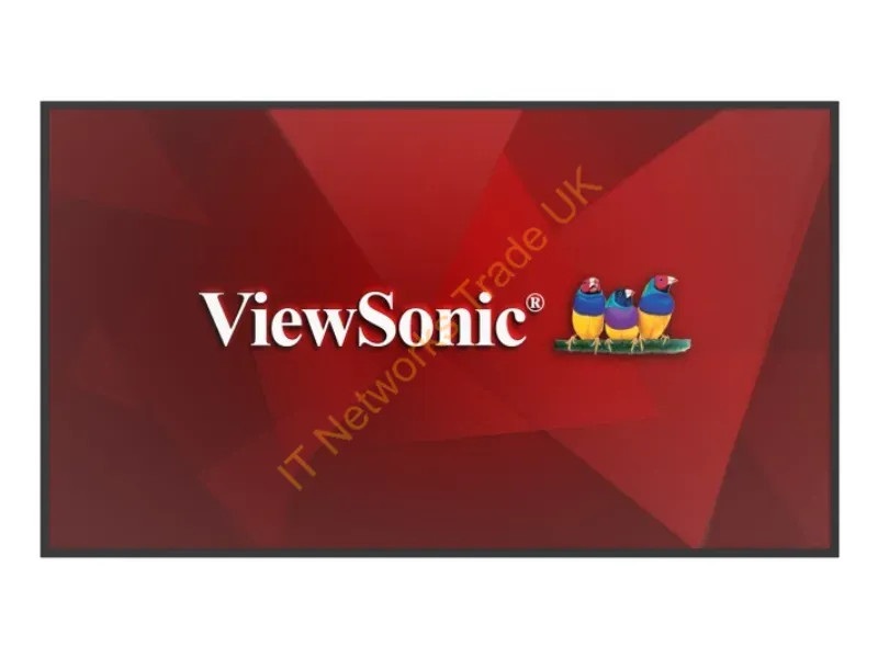 CDE7531 - Viewsonic 75" 4K Comm Dsplyplay