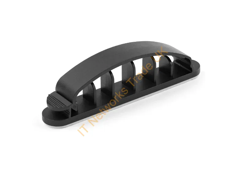 CDM6SCC - Startech.Com Cdm6Scc Cable Organizer Desk/Wall Cable Clip Black 100 Pc(S)