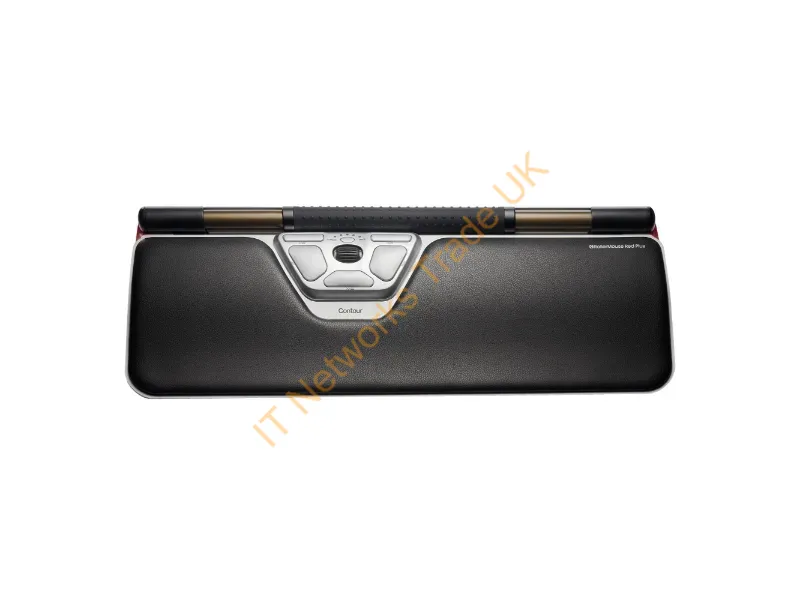 CDRMRED10210 - Contour Design Rollermouse Red Plus Mouse Office Bluetooth + Usb Type-C 2800 Dpi